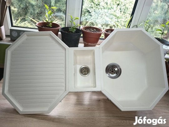 Lakókocsi Lakóautó mosogató Műanyag, kb 1 kg!