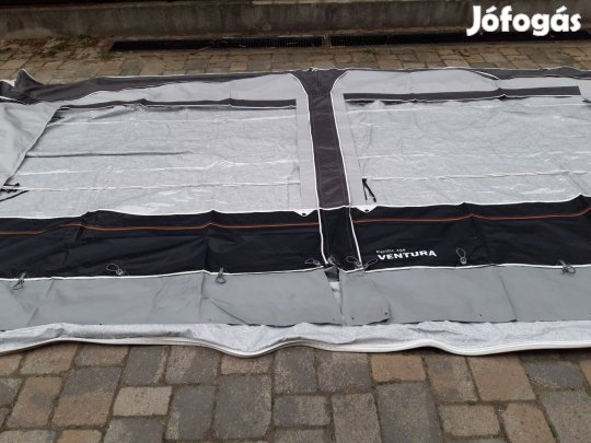 Lakókocsi zárt elősátor eladó