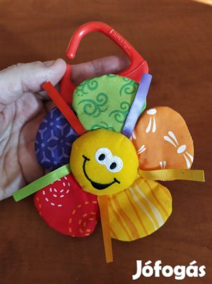 Lamaze plüss virág (babáknak)