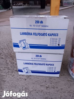 Lambéria felfogató kapocs, 5mm