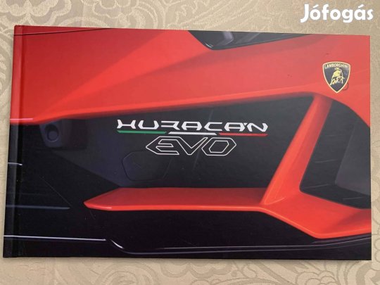 Lamborghini Huracan keményfedeles prospektus