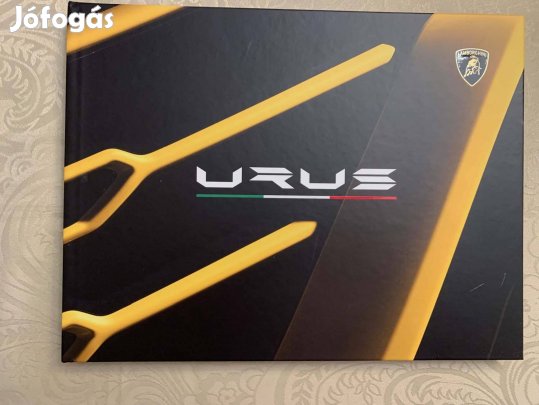 Lamborghini Urus keményfedeles prospektus