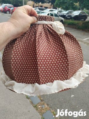 Lámpa búra szövetes