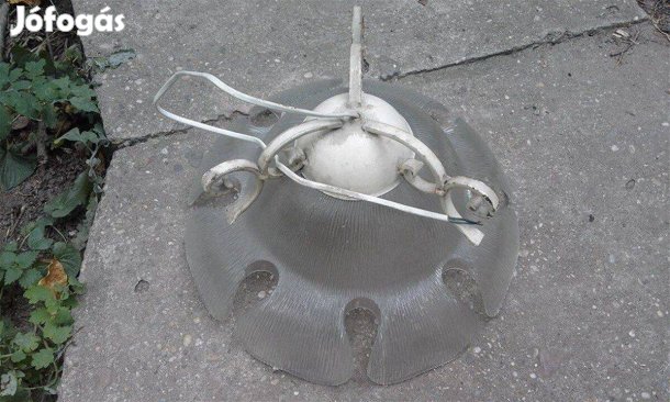 Lámpa eladó,fém,üveg