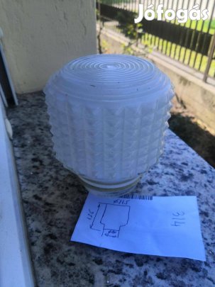 Lámpabúra csavaros talppal