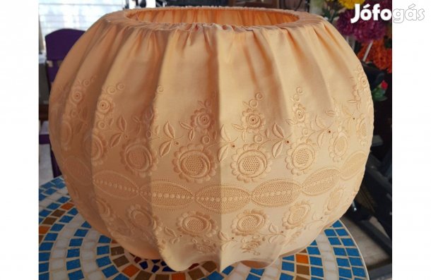 Lámpabúra gömb rózsás