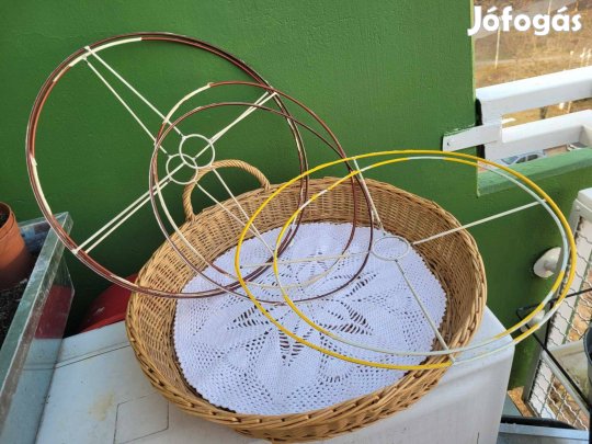 Lámpabúra keret, váz 3 db