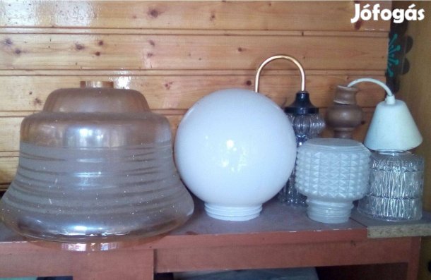 Lámpabúrák újszerűek Gömb, fűrdőszobai, falilámpák1000 ft/db