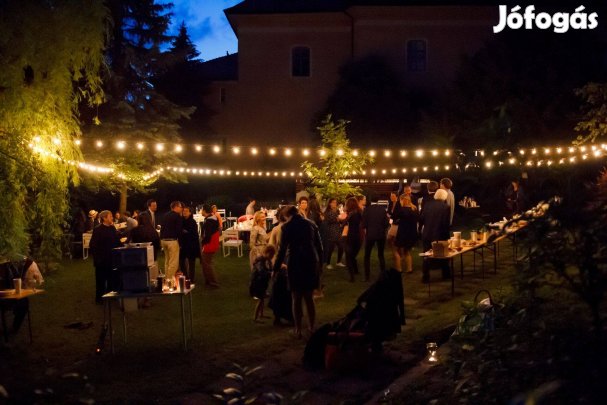 Lampion, égősor, esküvői dísz, világítás