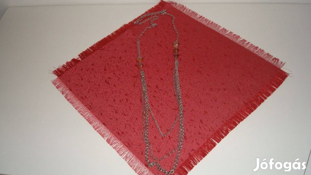 Lánc - Elegáns , ezüstszínű - Új ! 55 cm hosszú állítható