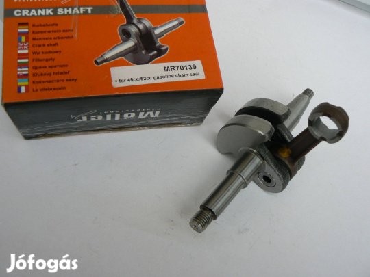 Láncfűrész főtengely, motoros láncfűrészhez főtengely 45ccm-52ccm