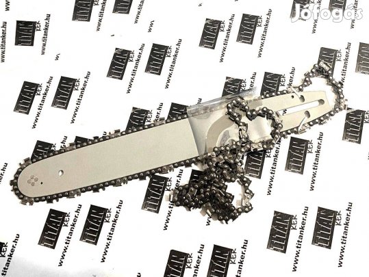 Láncfűrész láncvezető+2 lánc szett 64 szem 1,5mm 0,325 40cm