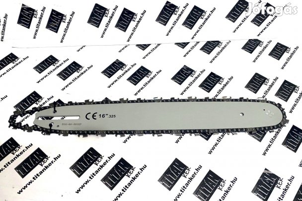 Láncfűrész láncvezető lánccal szettben 64 szemes 1,5mm 325 38-40cm