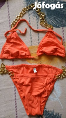 Láncos bikini Narancs színű M méretű