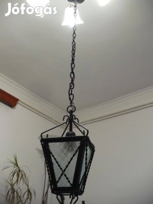 Láncos kovácsoltvas mennyezeti lámpa