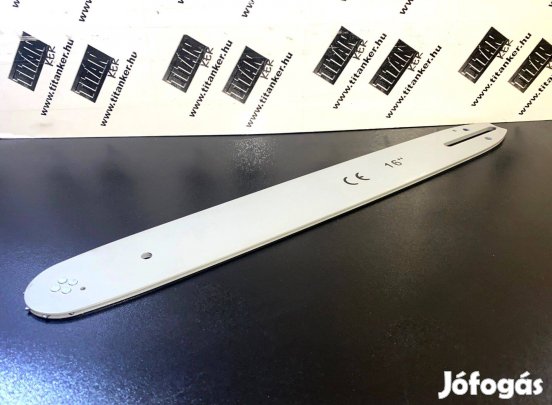 Láncvezető lap 64 szem 325-ös Straus, Flinke, Kraftech stb gépre 38cm