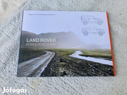 Land Rover Defender II. katalógus, prospektus, brosúra + CD