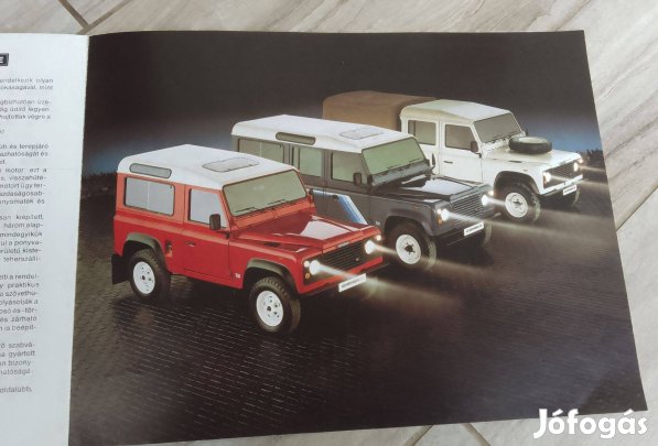 Land Rover Defender magyar prospektus, katalógus