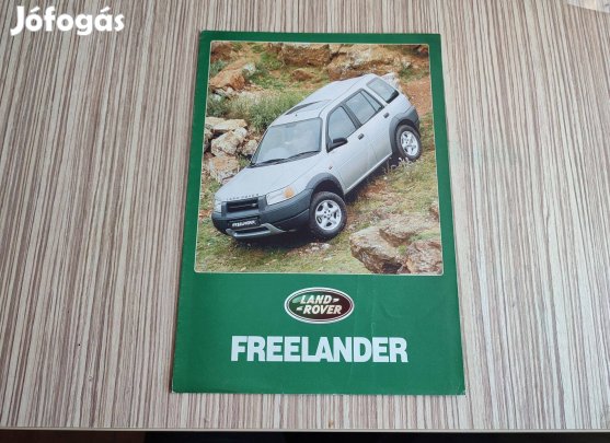 Land Rover Freelander magyar prospektus, katalógus