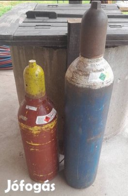 Lánghegeaztő gáz palackok