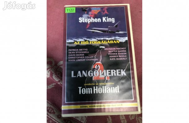 Langolierek 2. horror film Vhs, videókazetta nagy tokban 10000 Ft