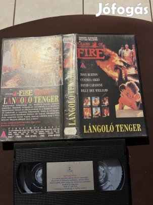 Lángoló tenger akció vhs kistok