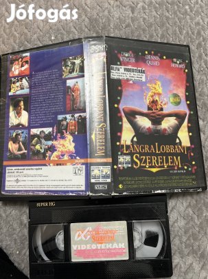 Lángra lobbant szerelem vhs nagytok alfa vigjáték