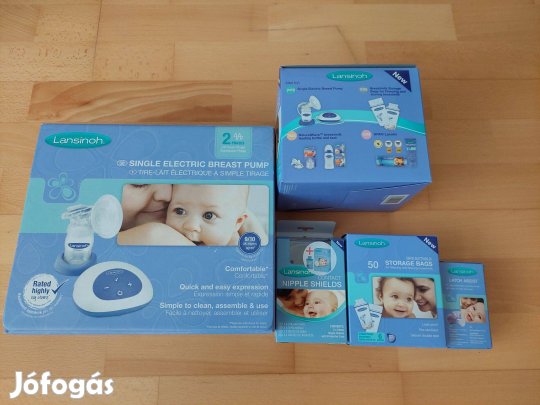 Lansinoh anyatej mellszívó teljes set eladó