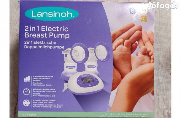 Lansinoh elektromos dupla mellszívó