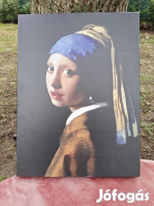 Lány a gyönggyel Nyomtatott képe