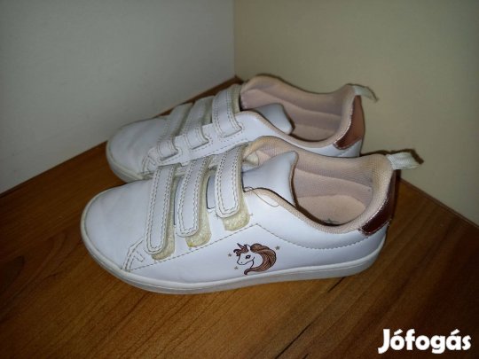 Lány cipő fehér unikornis sportcipő gyerek 28 gyerek