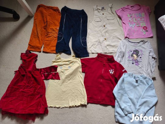 Lány gyermek tavaszi ruhacsomag 98-110-es méret