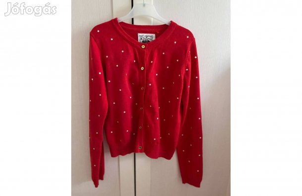 Lány kardigán piros TU 11 éves 146