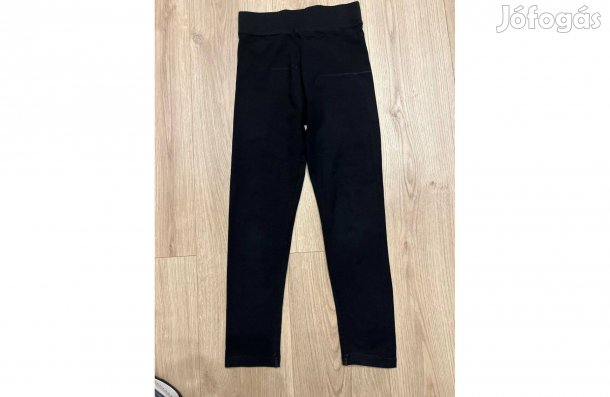 Lány nadrág leggings 9-10 év 134 140 fekete