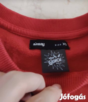 Lány pulóver Grinch