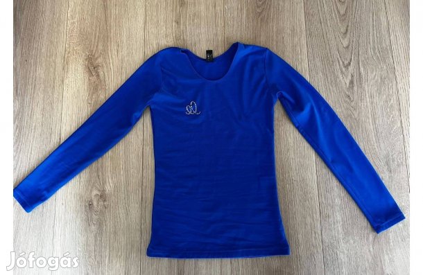 Lány torna ruha hosszú ujjú Elasta sötétkék134 140 9 éves