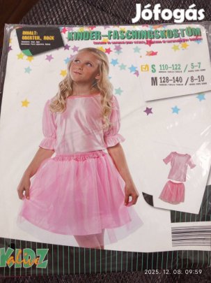 Lányka / 110-122 /alkalmi, farsangi ruha!