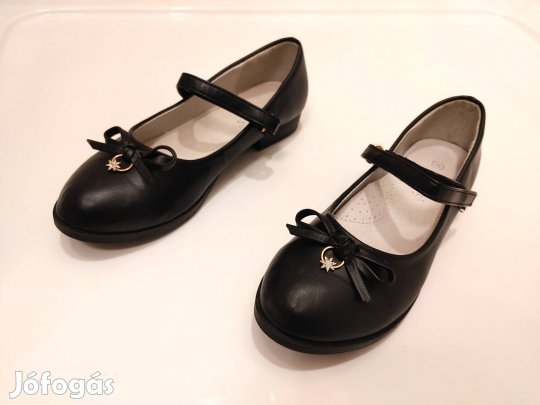 Lányka alkalmi cipő, 35-ös, újszerű, csak 1-szer használt