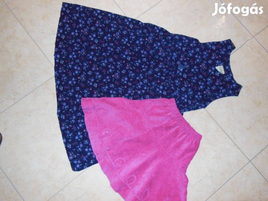 Lányka átmeneti ruha, szoknya. 134/140