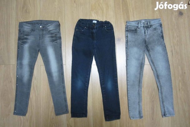 Lányka farmernadrág (128-as méret)