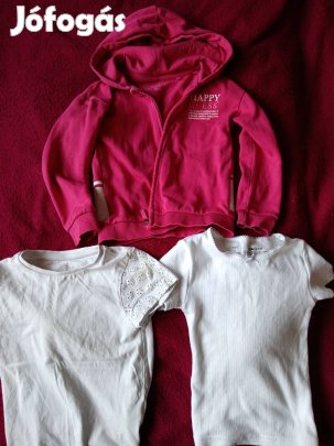 Lányka póló 2 és kapucnis felső