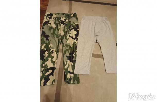 Lányka újszerű halásznadrágok 10-12 év 1600 Ft / 2db