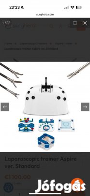 Laparo Aspire laparoszkópos trainingbox pelvitrainer laparoscopos