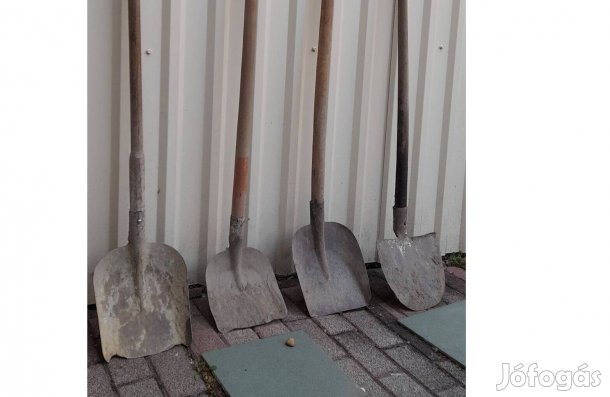 Lapát, vaslapát nyéllel, ásólapát