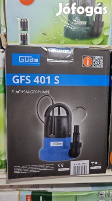 Lapos merülő búvárszivattyú 1,5 mm- ig felszívja a vizet, garanciával