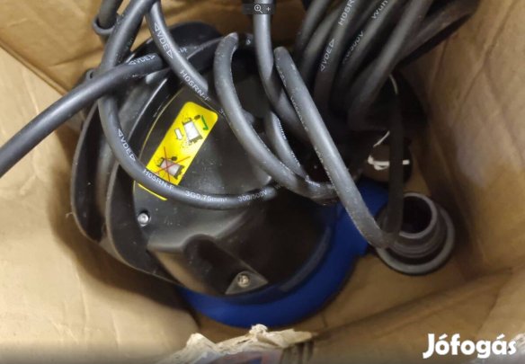 Lapos merülő búvárszivattyú 7000liter óránkénti vízhozammal, garis