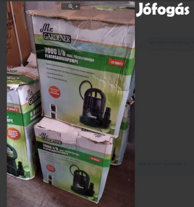 Lapos szivattyú 400W-es motorral búvárszivattyú teljes víztelenítéshez