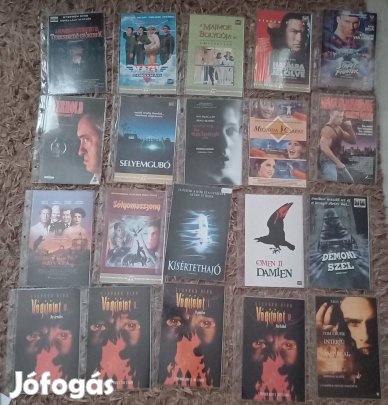 Lapozgatós vhs borító - 990ft/db