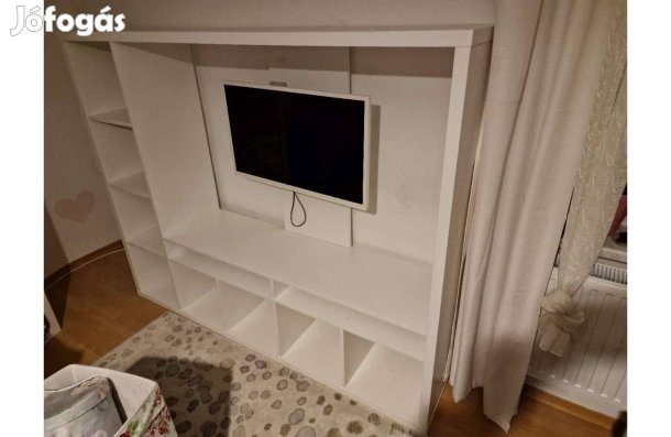 Lappland (ikea)Tv-s fehér polc ,polcrendszer