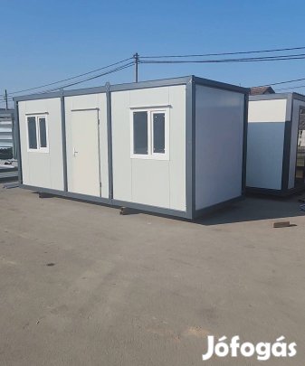 Lapra szerelt öko lakossági konténer